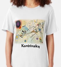 Kandinsky - Composition No. 8 Slim Fit T-Shirt