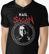 HAIL SAGAN Men's V-Neck T-Shirt