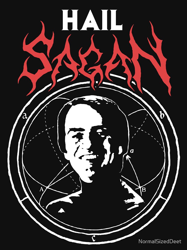 Thumbnail 7 of 7, Essential T-Shirt, HAIL SAGAN designed and sold by NormalSizedDeet.