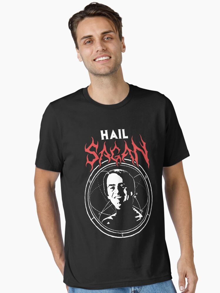 Thumbnail 1 of 7, Essential T-Shirt, HAIL SAGAN designed and sold by NormalSizedDeet.