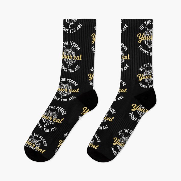 Item preview, Be the Person Your Cat Thinks You Are designed and sold by kickwear-com.