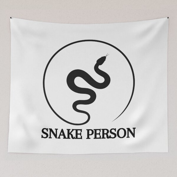 Item preview, Snake Person (Black) designed and sold by CaitU.