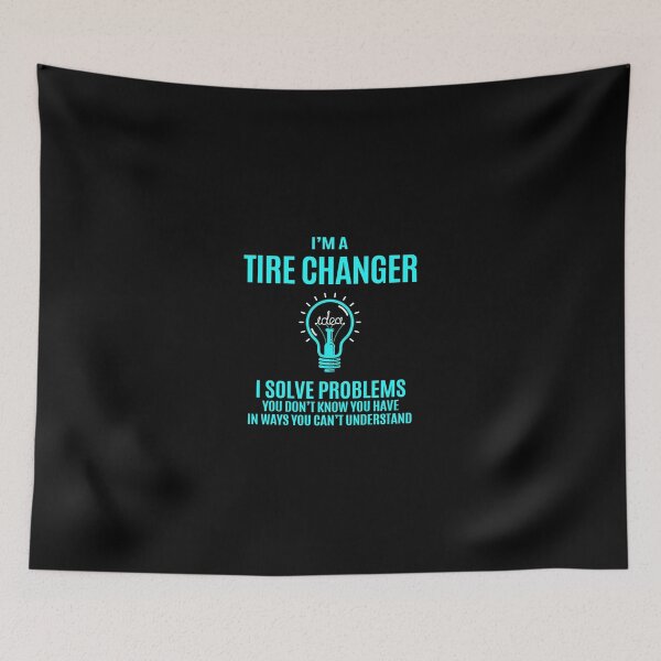 Item preview, Tire Changer T Shirt - I Solve Problems Gift Item Tee designed and sold by eroscamila.