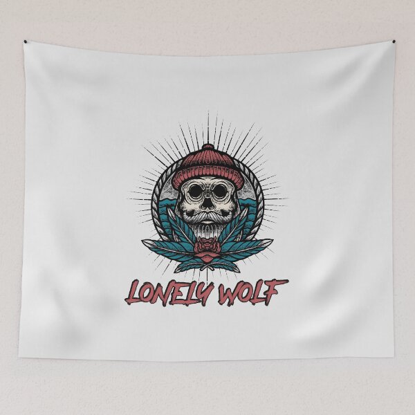 Item preview, Lonely Wolf designed and sold by AladdinMktgs.