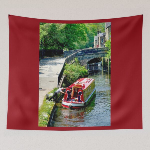Item preview, Hebden Bridge Narrowboat Fiasco designed and sold by Alisonchambers2.