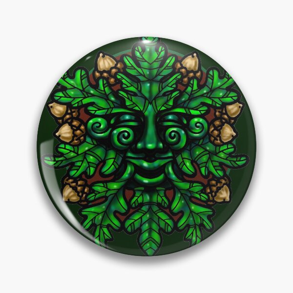 Item preview, the Green Man designed and sold by sandpiperstudio.
