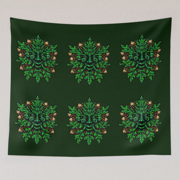 Item preview, the Green Man designed and sold by sandpiperstudio.