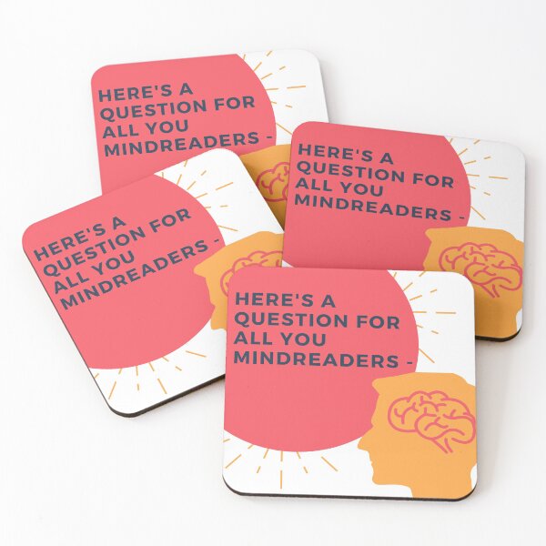 Item preview, Here's a question for all you mindreaders designed and sold by S-K-A-T-E.