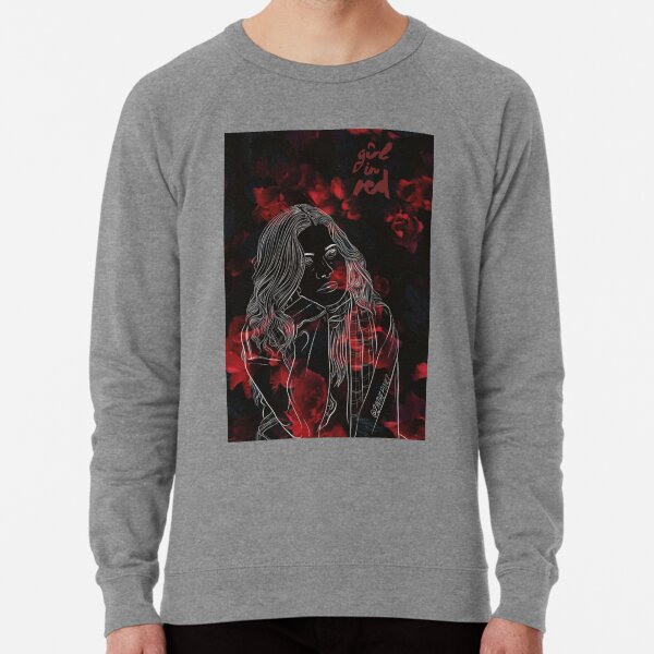 Girl In Red Sweatshirts Hoodies for Sale Redbubble