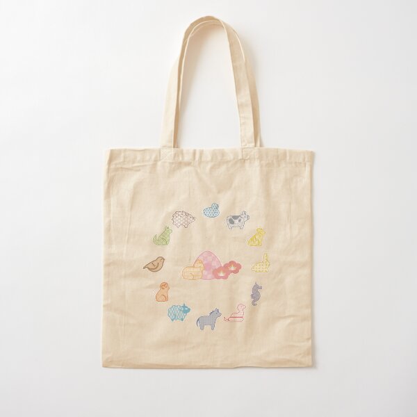 fruits basket cute pattern Cotton Tote Bag