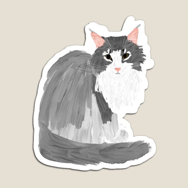 Sitting cat Magnet