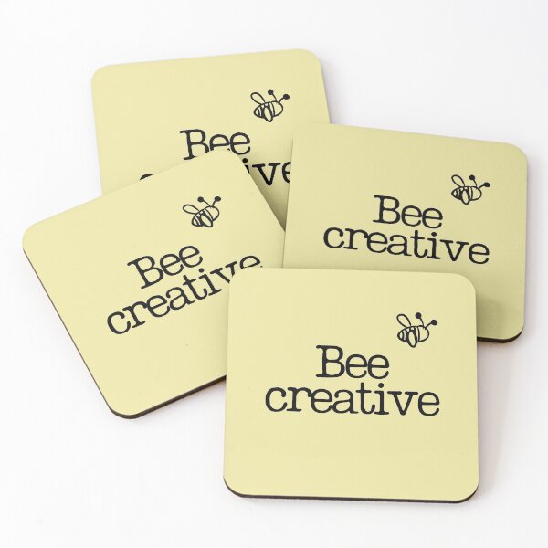 Item preview, Bee Creative Bee Pun designed and sold by Ensjodesigns.