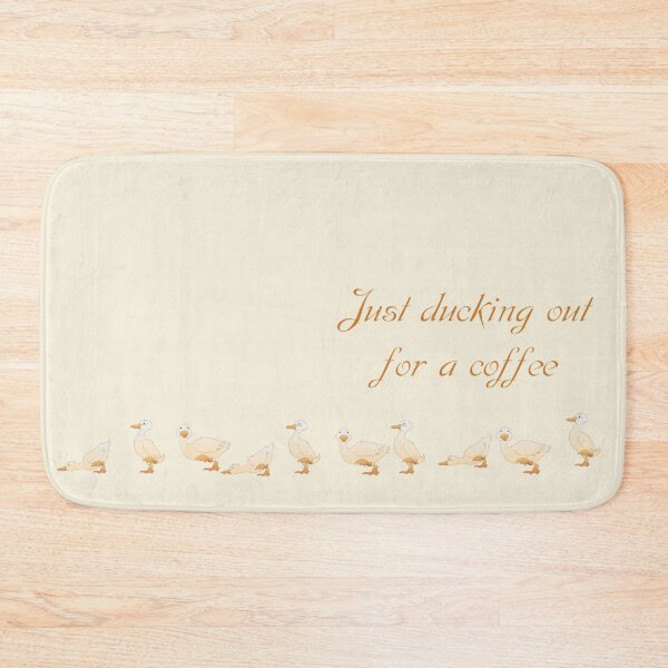 Item preview, Ducking out for a coffee designed and sold by S-K-A-T-E.