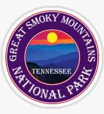 Pegatina GATLINBURG TENNESSEE GREAT SMOKY MOUNTAINS NATIONAL PARK SMOKIES 3