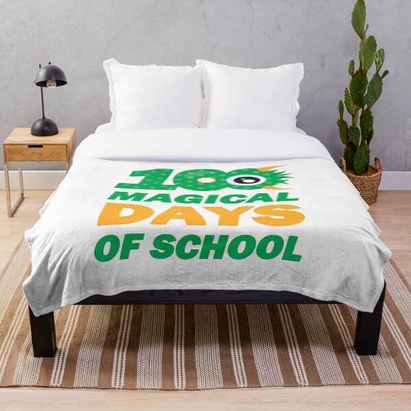 Aperçu de l'œuvre Happy 100 Days Of School Débloqué Enseignant Ou Étudiant créée et vendue par Rakuten Mallor.