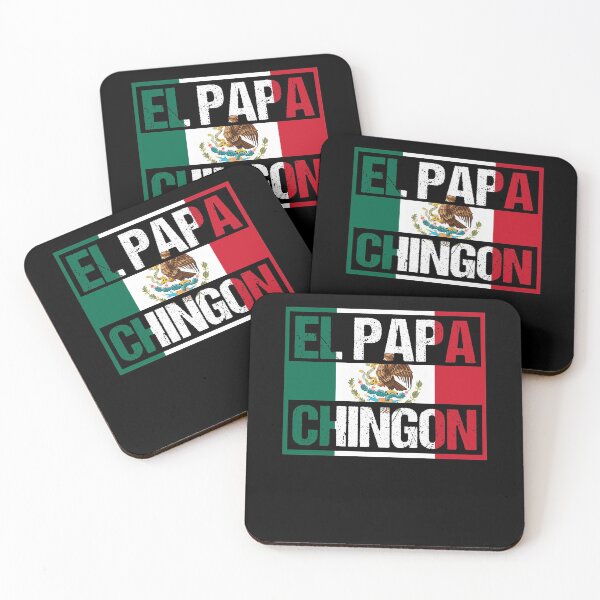 Item preview, Mexican Pride Mexican Flag El Papa Mas Chingon Daddy designed and sold by Nessshirts.