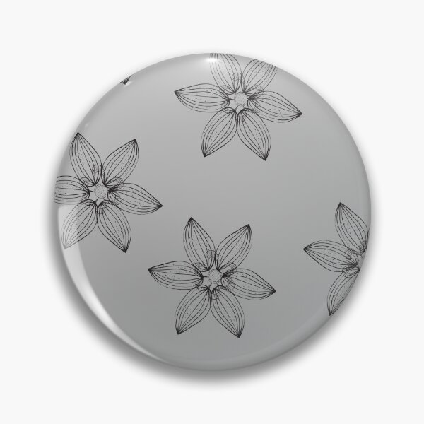 Item preview, romantic flowers pack pattern on grey background designed and sold by Amalzaki.