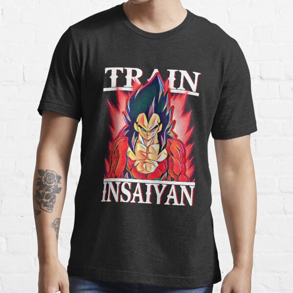 Train Insaiyan Vegeta Super Anime Saiyan Dragon Ball T Shirt For Sale By Crossdebbie 0860