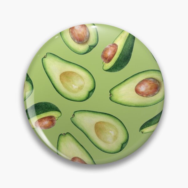 Item preview, Avocado pattern with light green background designed and sold by Lyubava.