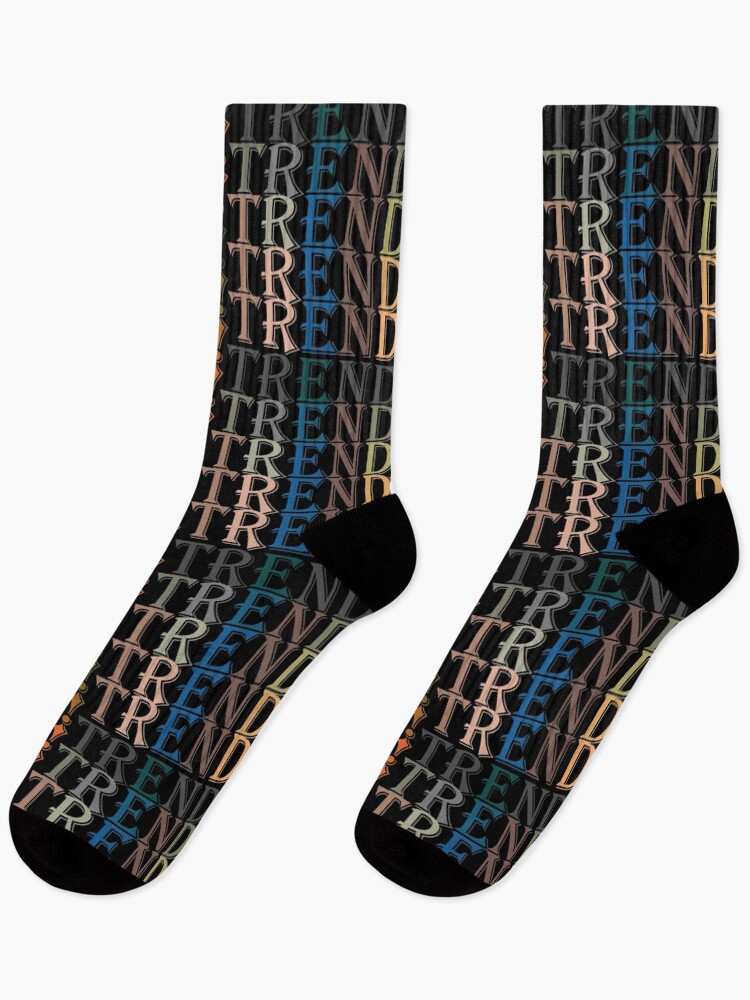 Thumbnail 1 of 5, Socks, Trend designed and sold by PODapparel.