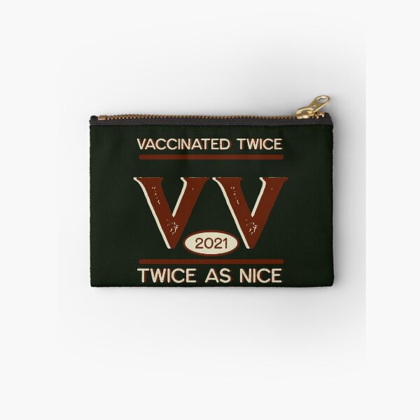 Item preview, vaccinated twice designed and sold by sandpiperstudio.
