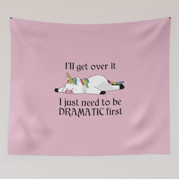 Item preview, I just need to be dramatic - Unicorn designed and sold by josephkdesign.