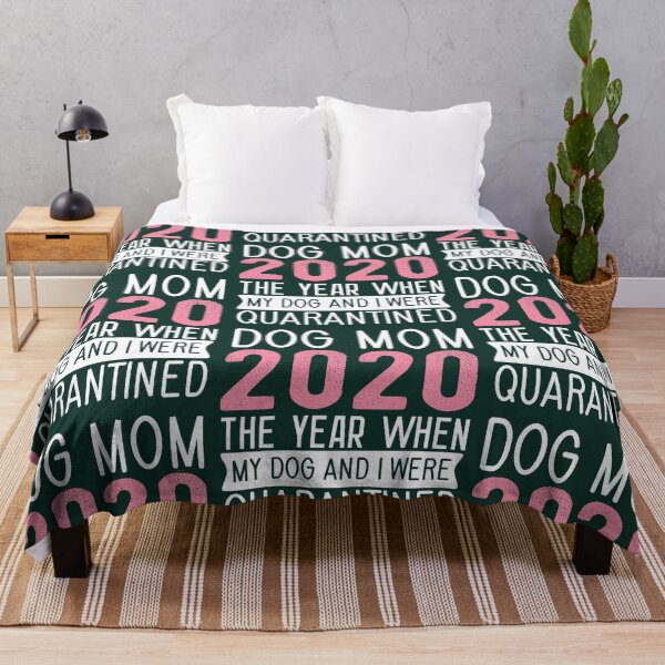 Item preview, Dog Mom - Quarantined with my dog designed and sold by AnveeBubbles.