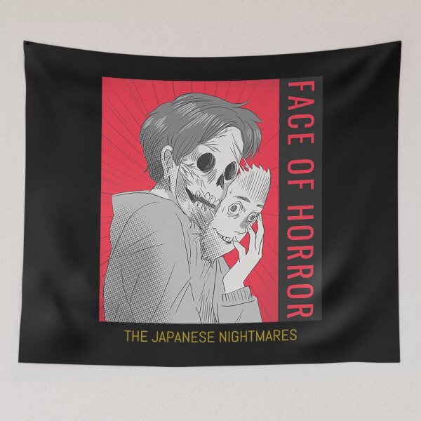 Item preview, Halloween T-ShirtFace Of Horror Anime Inspired Halloween designed and sold by NewryHalsbu.