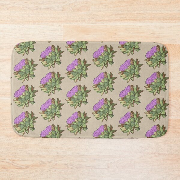 Item preview, Pattern of hand drawn artichokes designed and sold by colorofmagic.