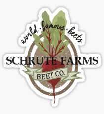 Pegatina Schrute Farms - La oficina