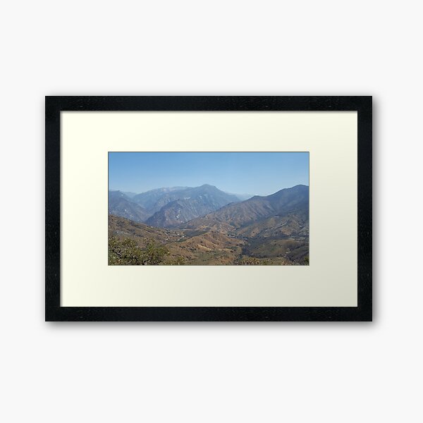 Kings Canyon Framed Art Print