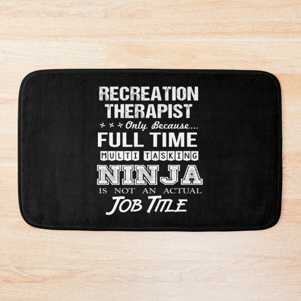 Item preview, Recreation Therapist T Shirt - Multitasking Ninja Job Gift Item Tee designed and sold by ueenanerne.