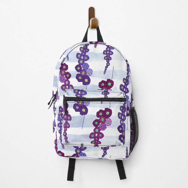 Item preview, Purple flowers on watercolor background designed and sold by kMariaART.