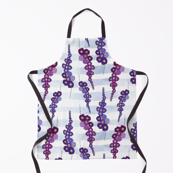 Item preview, Purple flowers on watercolor background designed and sold by kMariaART.