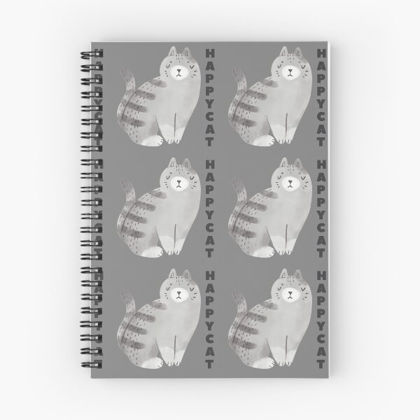 Item preview, happy cat calm me : Gray  designed and sold by YUJUNG.