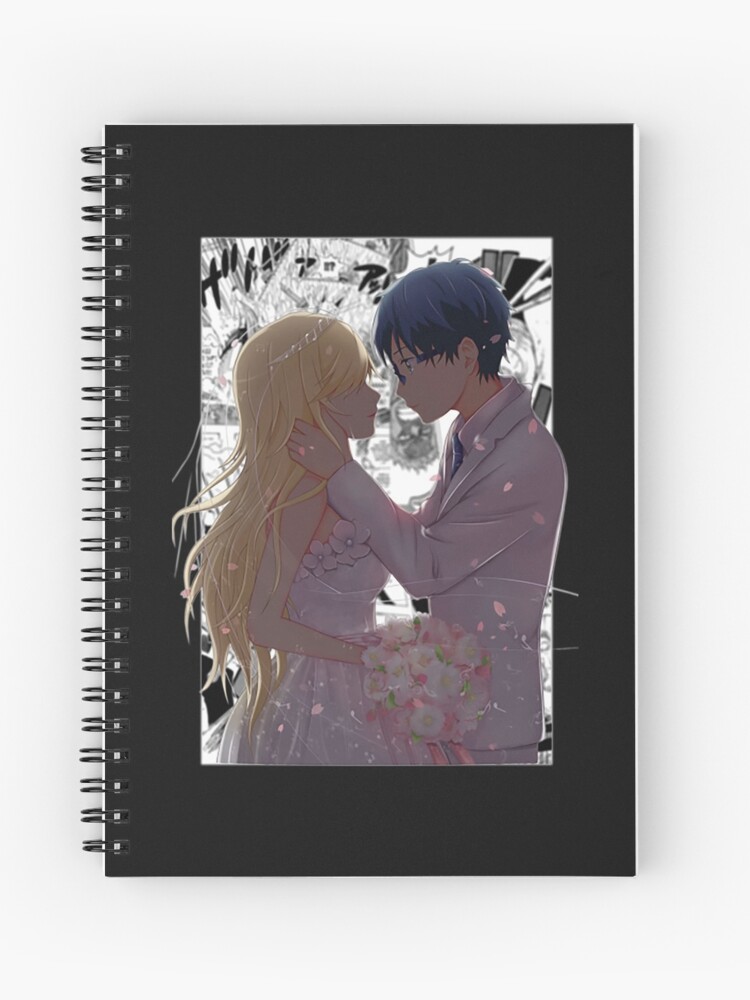 Shigatsu Wa Kimi No Uso Spiral Notebooks for Sale