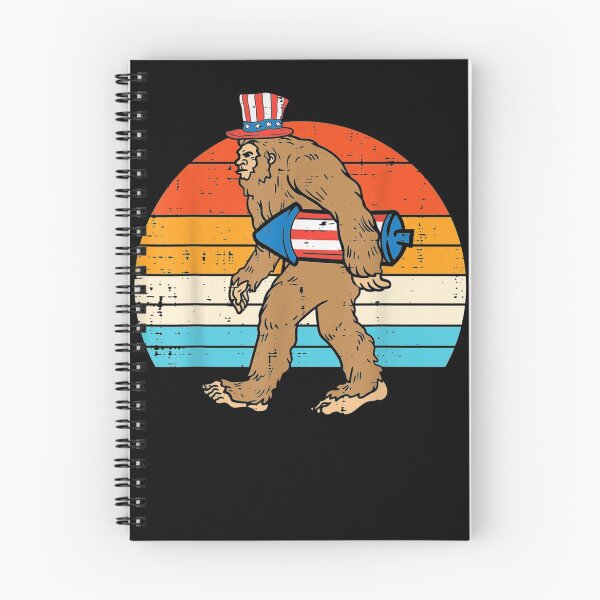 Item preview, Bigfoot Sasquatch Firecracker American USA Funny 4th Of July designed and sold by tiffanyart53.
