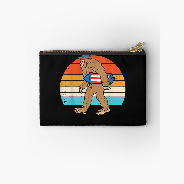 Item preview, Bigfoot Sasquatch Firecracker American USA Funny 4th Of July designed and sold by tiffanyart53.