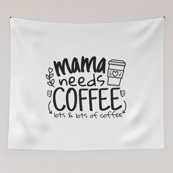 Item preview, Coffeezilla Mommy: Mama needs coffee, lots of coffee designed and sold by KlaraMacinka.