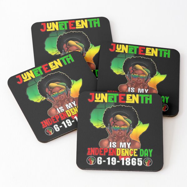 Item preview, Juneteenth Independence Day Afro Melanin Black Natural Hair designed and sold by musgroveart.