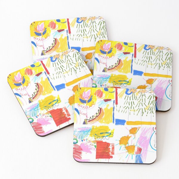 Item preview, sun and flowers (four) designed and sold by Shylie Edwards.