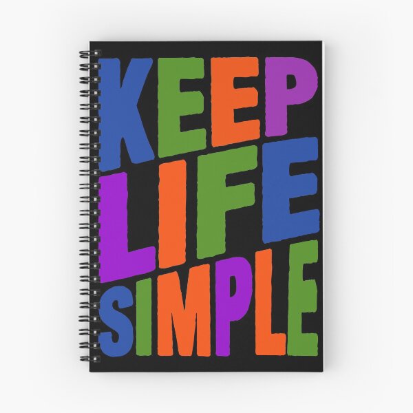 Item preview, Keep Life Simple designed and sold by plushism.