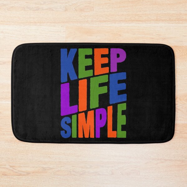 Item preview, Keep Life Simple designed and sold by plushism.
