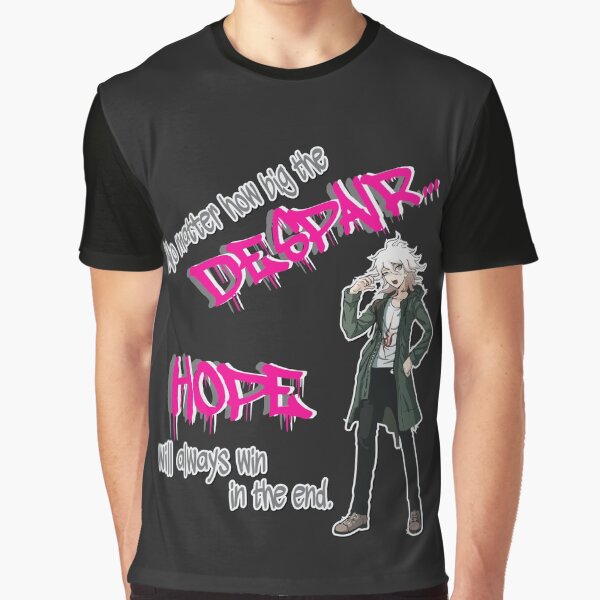 Nagito Komaeda: Hope and Despair Graphic T-Shirt