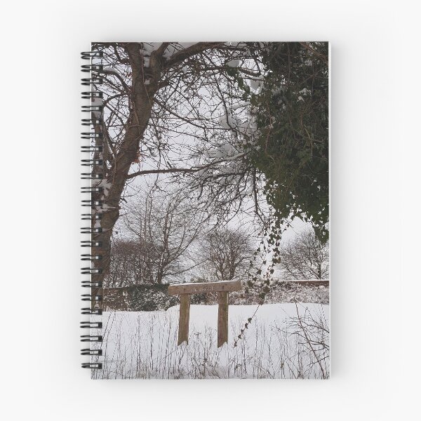 Item preview, Snowy Fir Park Sign designed and sold by FlikeNoir.