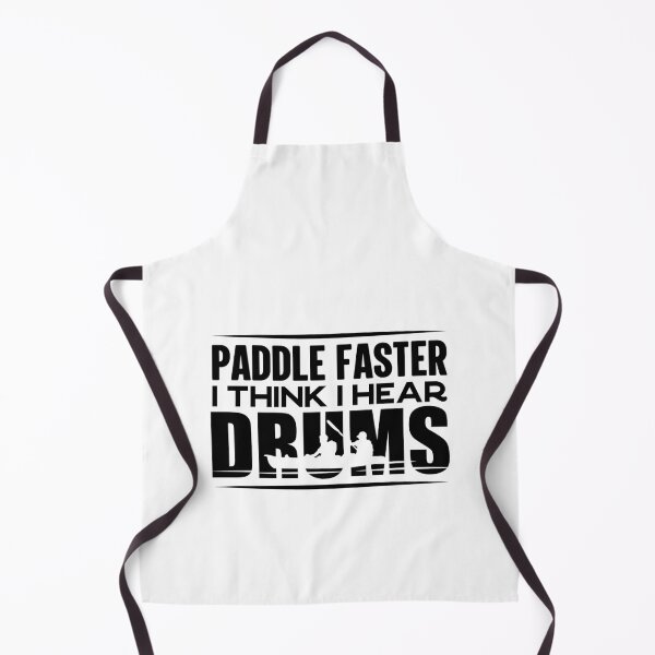 Item preview, Paddle Faster I Think I Hear Drums | Boating Adventure designed and sold by GravitiTees.