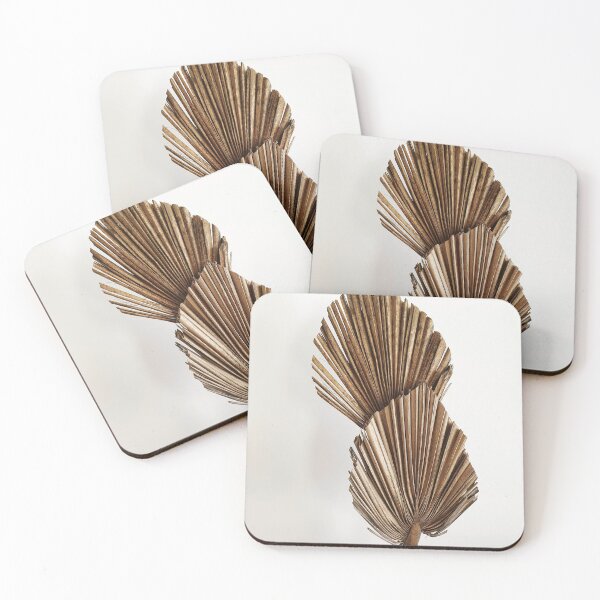 Item preview, Neutral palm fans designed and sold by thephdcreative.