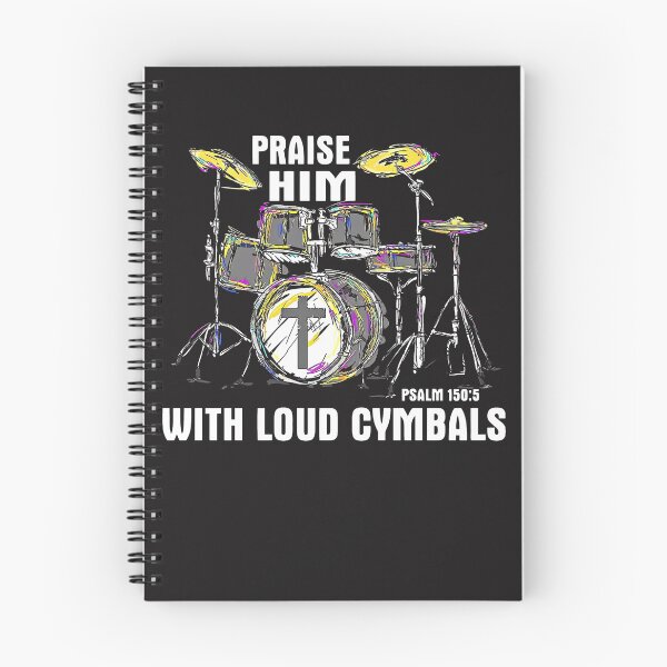Item preview, Drummer Christian Praise Him With Loud Cymbals designed and sold by BorLeek.