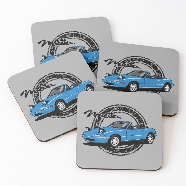 Item preview, My drawing of the blue Japanese roadster designed and sold by designjaag.