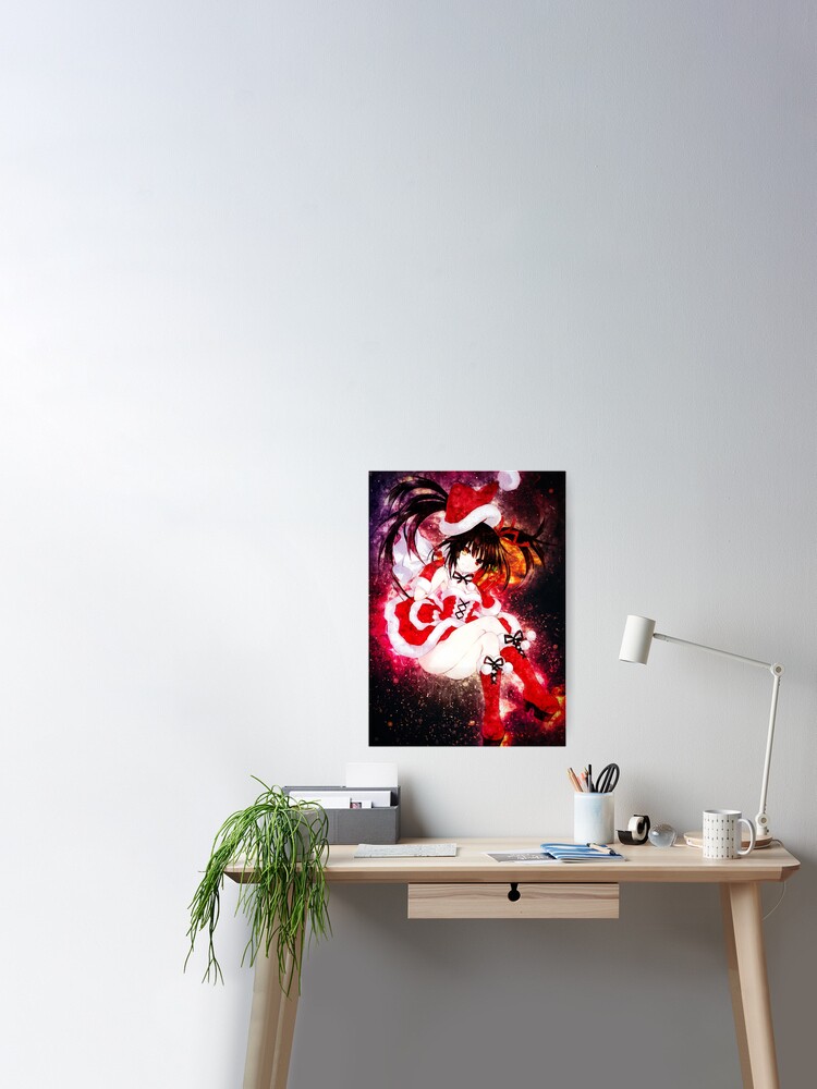 Kurumi Tokisaki Date A Live Clock for Sale by Spacefoxart